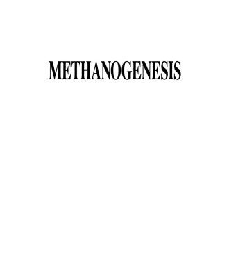 خرید و دانلود نسخه کامل کتاب Methanogenesis: Ecology, Physiology, Biochemistry & Genetics