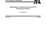 خرید و دانلود نسخه کامل کتاب Methodology for dynamic characterization of fragmenting warheads