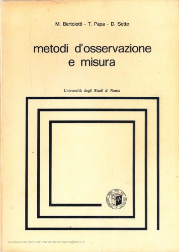 خرید و دانلود نسخه کامل کتاب Metodi d’Osservazione e Misura_68ff37f8bf958.jpeg خرید و دانلود نسخه کامل کتاب Metodi d’Osservazione e Misura