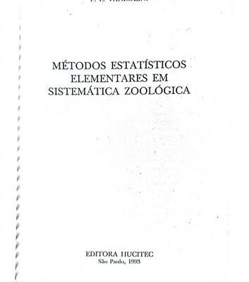 خرید و دانلود نسخه کامل کتاب Métodos estatísticos elementares em sistemática Zoológica