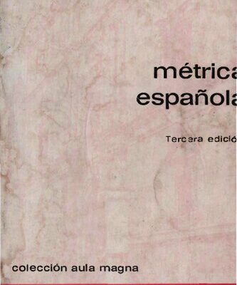 خرید و دانلود نسخه کامل کتاب Métrica española