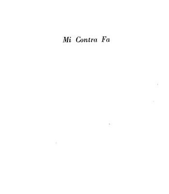 خرید و دانلود نسخه کامل کتاب Mi Contra Fa: The Immoralisings of a Machiavellian Musician