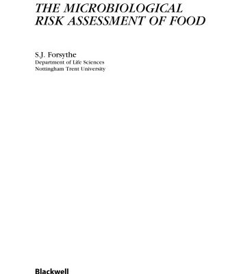 خرید و دانلود نسخه کامل کتاب Microbiological Risk Assessment of Food