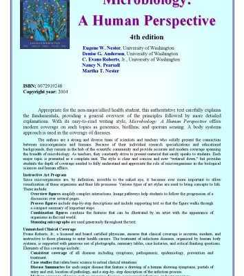 خرید و دانلود نسخه کامل کتاب Microbiology: A Human Perspective