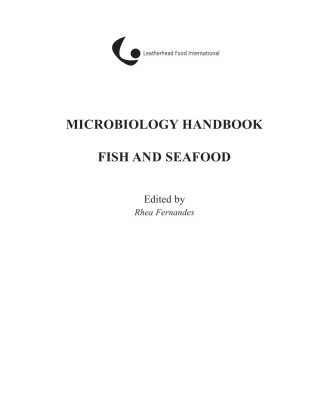 خرید و دانلود نسخه کامل کتاب Microbiology Handbook: Fish and Seafood