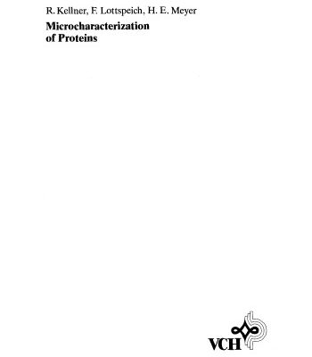 خرید و دانلود نسخه کامل کتاب Microcharacterization of Proteins