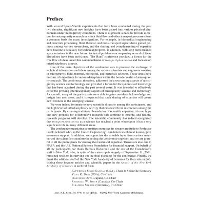 خرید و دانلود نسخه کامل کتاب Microgravity Transport Processes in Fluid, Thermal, Biological, and Materials Sciences. Annals of the New York Academy of Sciences Volume 974