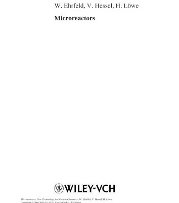 خرید و دانلود نسخه کامل کتاب Microreactors. New Technology for Modern Chemistry