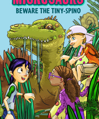 خرید و دانلود نسخه کامل کتاب Microsaurs: Beware the Tiny-Spino