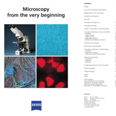 خرید و دانلود نسخه کامل کتاب Microscopy from the very beginning
