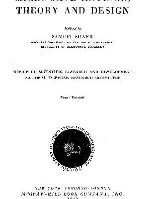 خرید و دانلود نسخه کامل کتاب Microwave Antenna Theory And Design