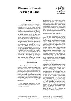 خرید و دانلود نسخه کامل کتاب Microwave Remote Sensing of Land. Radio Science Bulletin No 308 (March, 2004)