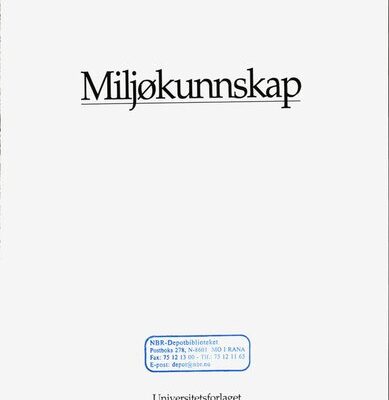 خرید و دانلود نسخه کامل کتاب Miljøkunnskap