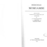 خرید و دانلود نسخه کامل کتاب Mimiambi