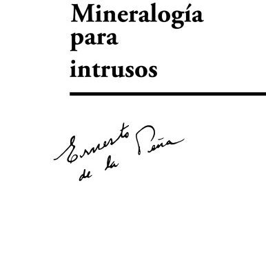 خرید و دانلود نسخه کامل کتاب Mineralogía para intrusos