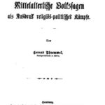 خرید و دانلود نسخه کامل کتاب Mittelalterliche Sagen als Ausdruck religiös-politischer Kämpfe