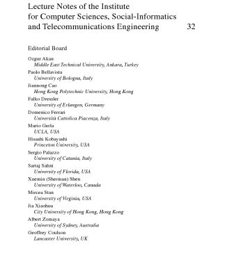 خرید و دانلود نسخه کامل کتاب Mobile Networks and Management: First International Conference, MONAMI 2009, Athens, Greece, October 13-14, 2009. Revised Selected Papers
