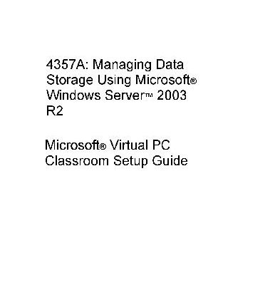 خرید و دانلود نسخه کامل کتاب MOC, (Course 4356A) Managing Branch Office Resources Using Microsoft Windows Server R2
