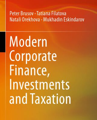 خرید و دانلود نسخه کامل کتاب Modern Corporate Finance, Investments and Taxation