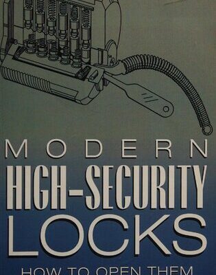 خرید و دانلود نسخه کامل کتاب Modern High-Security Locks: How to Open Them