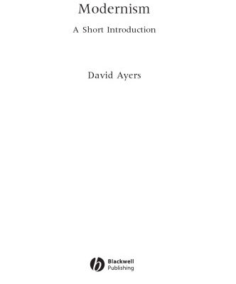 خرید و دانلود نسخه کامل کتاب Modernism: A Short Introduction (Blackwell Introductions to Literature)
