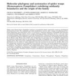 خرید و دانلود نسخه کامل کتاب Molecular phylogeny and systematics of spider wasps (Hymenoptera Pompilidae): redefining subfamily boundaries and the origin of the family