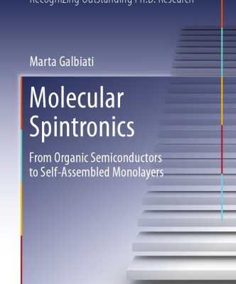 خرید و دانلود نسخه کامل کتاب Molecular Spintronics: From Organic Semiconductors to Self-Assembled Monolayers