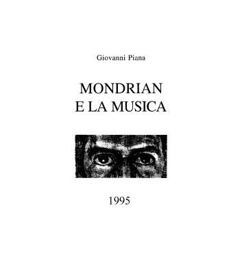 خرید و دانلود نسخه کامل کتاب Mondrian e la musica