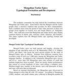 خرید و دانلود نسخه کامل کتاب Mongolian-Turkic epics: typological formation and development