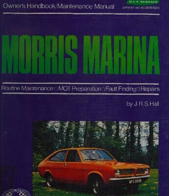 خرید و دانلود نسخه کامل کتاب Morris Marina Owners Hanbook Maintenance Manual: Covers Models 1971 Onwards