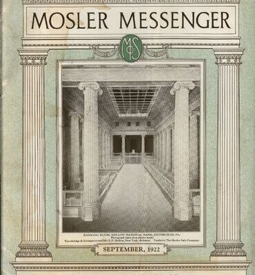 خرید و دانلود نسخه کامل کتاب Mosler Messenger September 1922