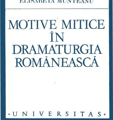 خرید و دانلود نسخه کامل کتاب Motive mitice în dramaturgia românească