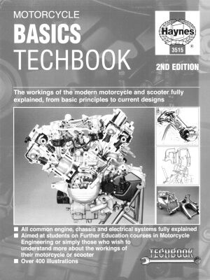 خرید و دانلود نسخه کامل کتاب Motorcycle Basics Techbook (Haynes Repair Manuals), 2 edition