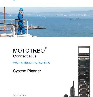خرید و دانلود نسخه کامل کتاب Mototrbo connect plus multi-site digital trunking system planner