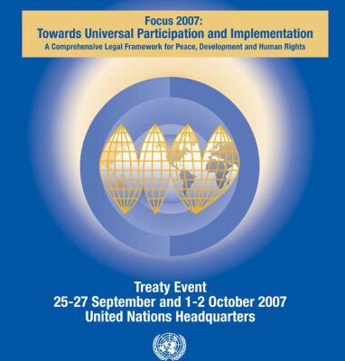 خرید و دانلود نسخه کامل کتاب Multilateral Treaty Framework: An Invitation to Universal Participation – Focus 2007, Towards Universal Participation and Implementation. A …