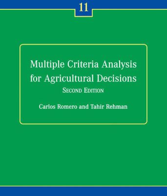 خرید و دانلود نسخه کامل کتاب Multiple Criteria Analysis for Agricultural Decisions