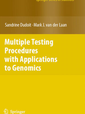 خرید و دانلود نسخه کامل کتاب Multiple testing procedures with applications to genomics