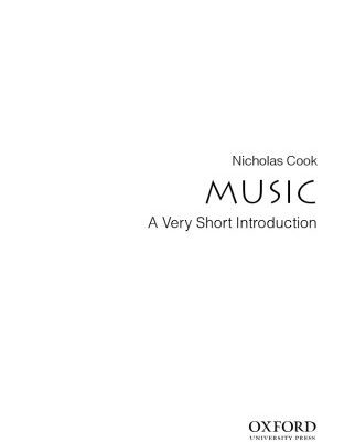 خرید و دانلود نسخه کامل کتاب Music: A Very Short Introduction (Very Short Introductions)