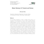 خرید و دانلود نسخه کامل کتاب Music Retrieval (Foundations and Trends in Information Retrieval)