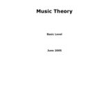 خرید و دانلود نسخه کامل کتاب Music Theory : Basic Level