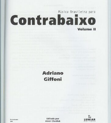 خرید و دانلود نسخه کامل کتاب Música Brasileira Para Contrabaixo – Volume 2