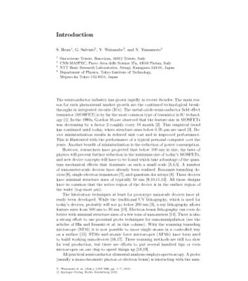 خرید و دانلود نسخه کامل کتاب Nanoscale Spectroscopy and Its Applications to Semiconductor Research