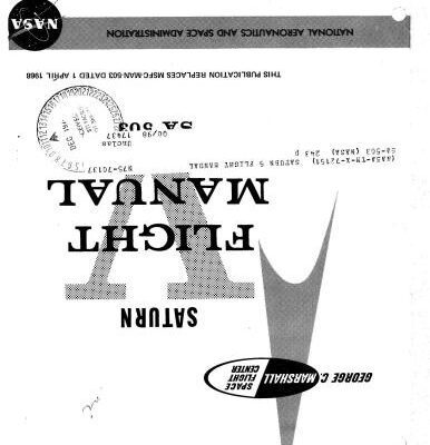 خرید و دانلود نسخه کامل کتاب NASA. Saturn V Flight manual
