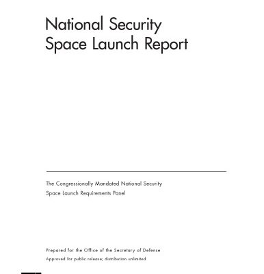 خرید و دانلود نسخه کامل کتاب National Security Space Launch Report