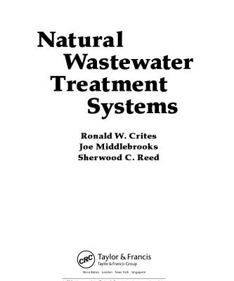 خرید و دانلود نسخه کامل کتاب Natural Wastewater Treatment Systems
