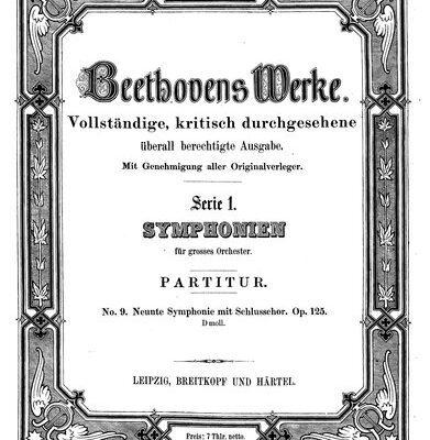 خرید و دانلود نسخه کامل کتاب Neunte Sinfonie mit Schlusschor op. 125 d-Moll : Partitur