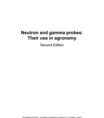 خرید و دانلود نسخه کامل کتاب Neutron and gamma probes: Their use in agronomy