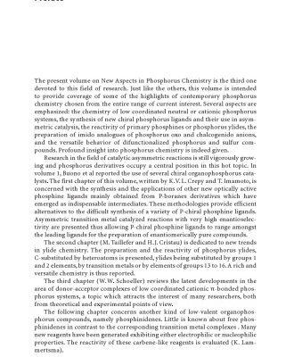 خرید و دانلود نسخه کامل کتاب New Aspects In Phosphorus Chemistry III