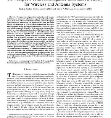 خرید و دانلود نسخه کامل کتاب New Aspects of Electromagnetic Information Theory for Wireless and Antenna Systems