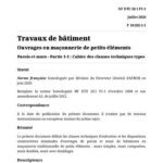 خرید و دانلود نسخه کامل کتاب NF DTU 20.1 – Ouvrages en maçonnerie de petits éléments